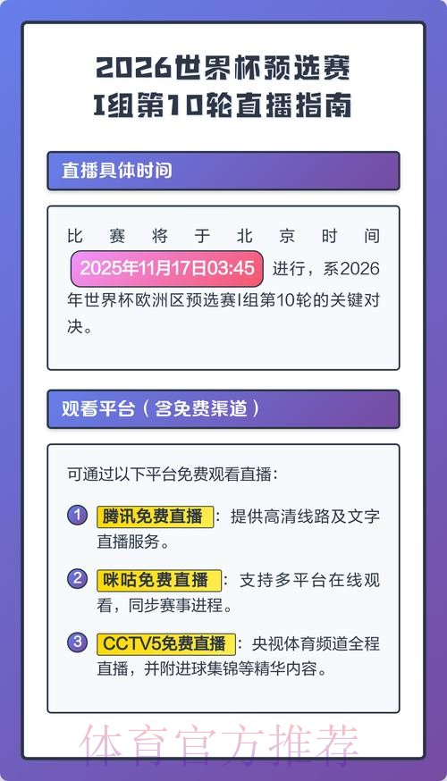 2026世界杯直播入口方法 2026世界杯直播入口方法